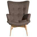 Chaise à dossier haut Aiko sahara de Max Winzer