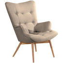 Max Winzer high-back chair Aiko sand