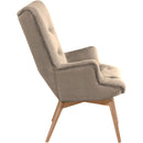 Max Winzer high-back chair Aiko sand