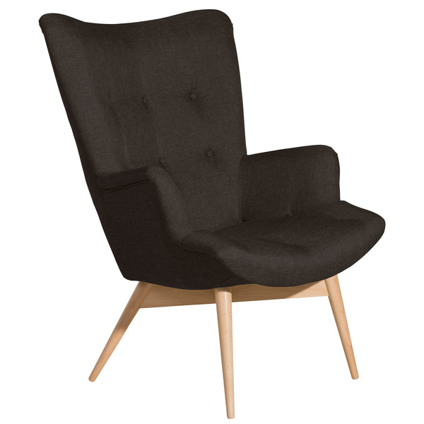 Max Winzer high-back chair Aiko chocolate