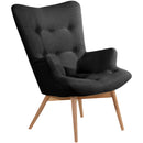 Max Winzer high-back chair Aiko black
