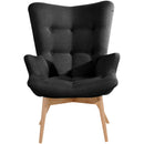 Max Winzer high-back chair Aiko black