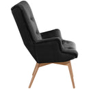Max Winzer high-back chair Aiko black