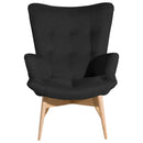 Max Winzer high-back chair Aiko black