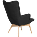 Max Winzer high-back chair Aiko black