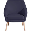Fauteuil Max Winzer Alegro bleu foncé