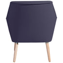 Fauteuil Max Winzer Alegro bleu foncé