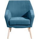 Fauteuil Max Winzer Alegro pétrole