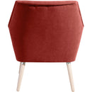 Fauteuil Max Winzer Alegro terre cuite