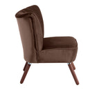 Fauteuil Max Winzer Alessandro marron