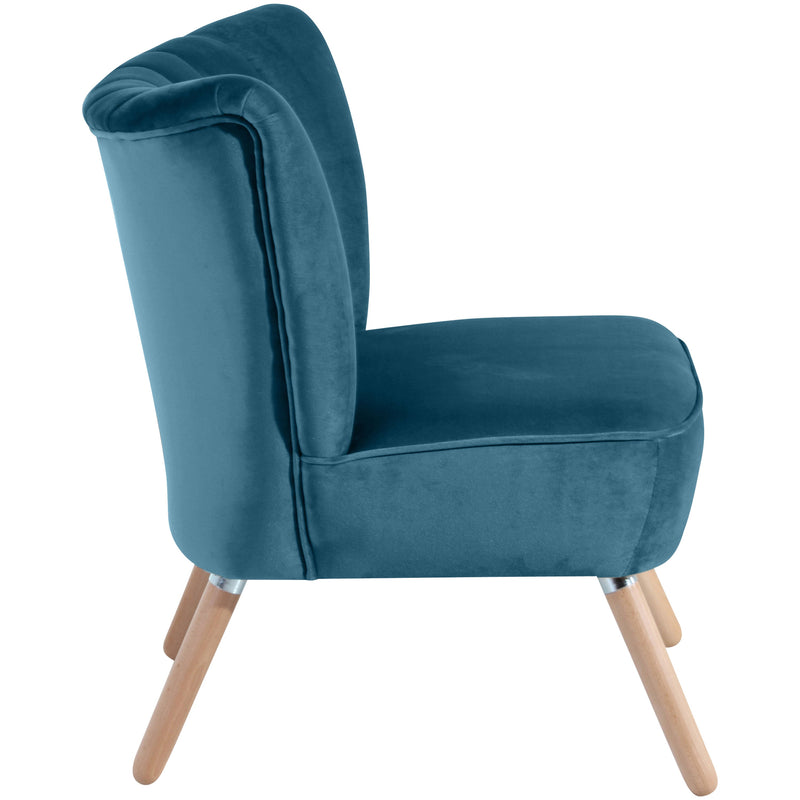 Max Winzer armchair Alessandro petrol