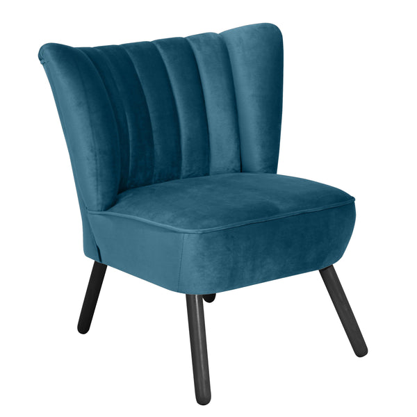 Max Winzer armchair Alessandro petrol