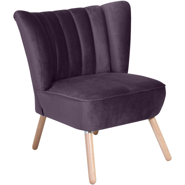 Max Winzer armchair Alessandro purple