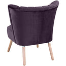 Fauteuil Max Winzer Alessandro violet