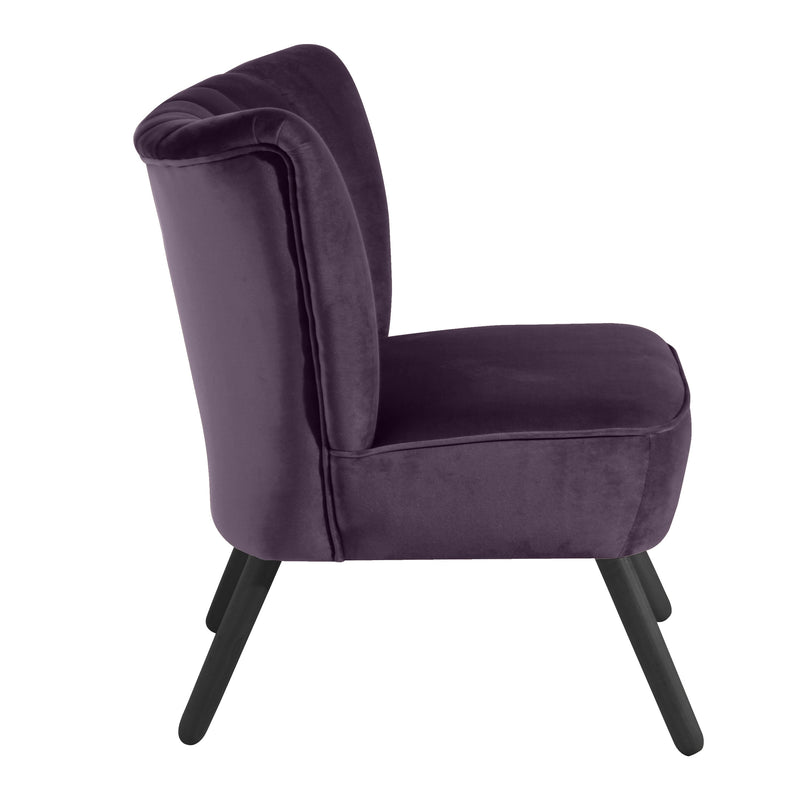 Max Winzer armchair Alessandro purple