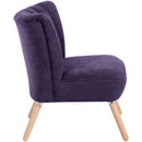 Fauteuil Max Winzer Alessandro violet