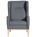 Fauteuil à oreilles Angelo de Max Winzer en denim