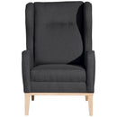 Max Winzer Ohrenbackensessel Angelo graphit