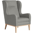 Max Winzer wingback chair Angelo light grey