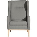 Max Winzer wingback chair Angelo light grey