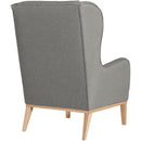 Max Winzer wingback chair Angelo light grey