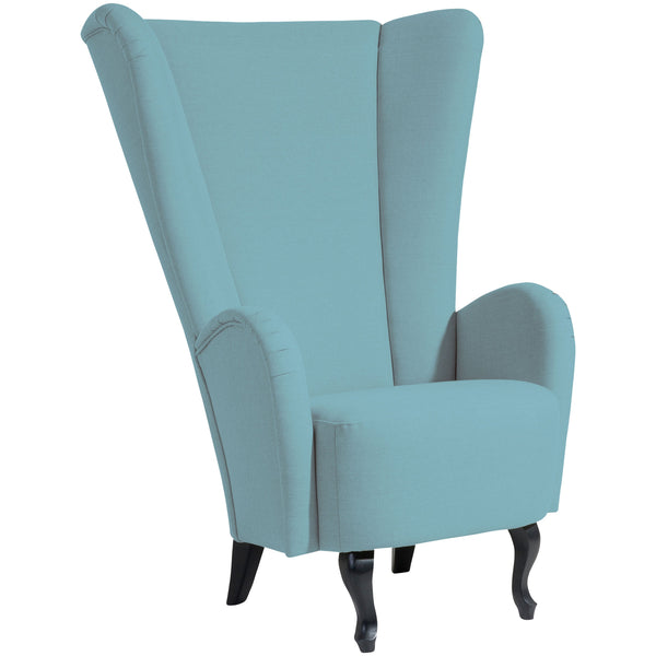 Max Winzer high-back chair Aurora aqua