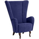 Max Winzer high-back chair Aurora blue
