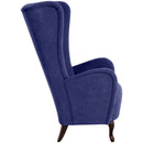 Max Winzer high-back chair Aurora blue