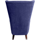 Max Winzer high-back chair Aurora blue