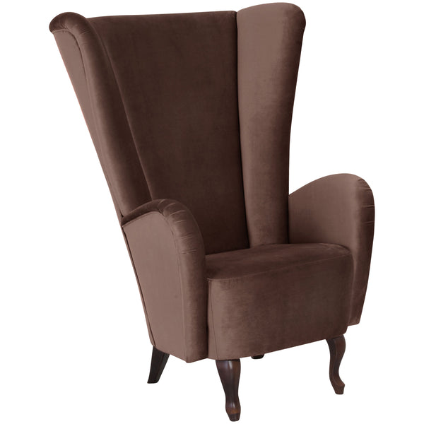 Max Winzer high-back chair Aurora brown