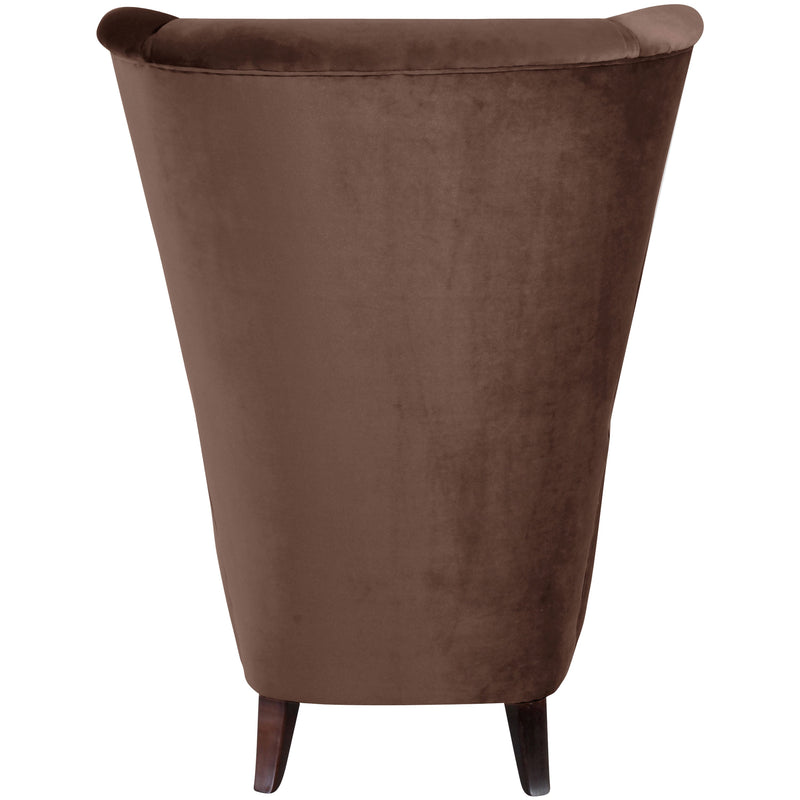 Max Winzer high-back chair Aurora brown