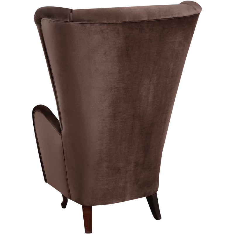 Max Winzer high-back chair Aurora brown