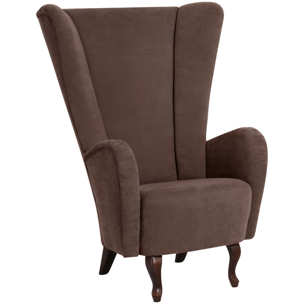 Max Winzer high-back chair Aurora brown