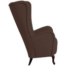 Chaise à dossier haut Aurora marron de Max Winzer