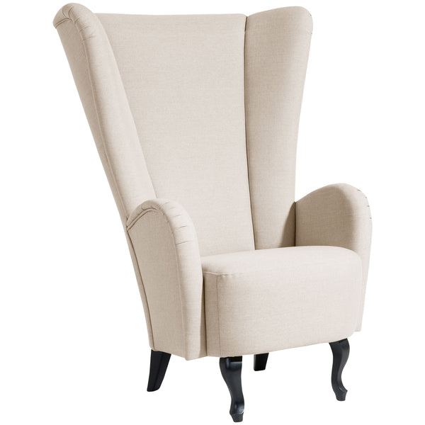 Max Winzer high-back chair Aurora cream