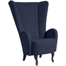 Max Winzer high-back chair Aurora dark blue