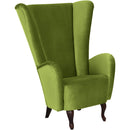 Chaise à dossier haut Aurora de Max Winzer olive