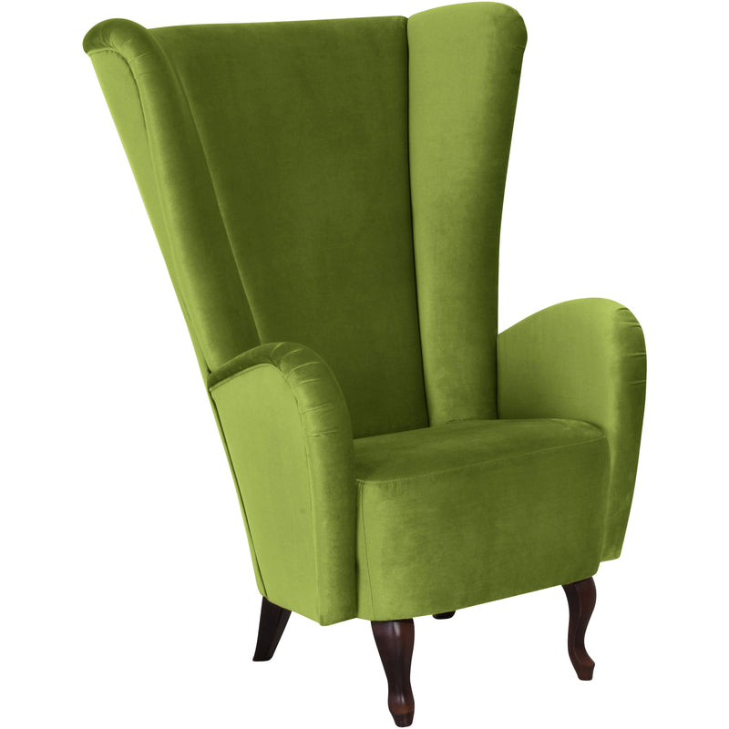 Max Winzer high-back chair Aurora olive