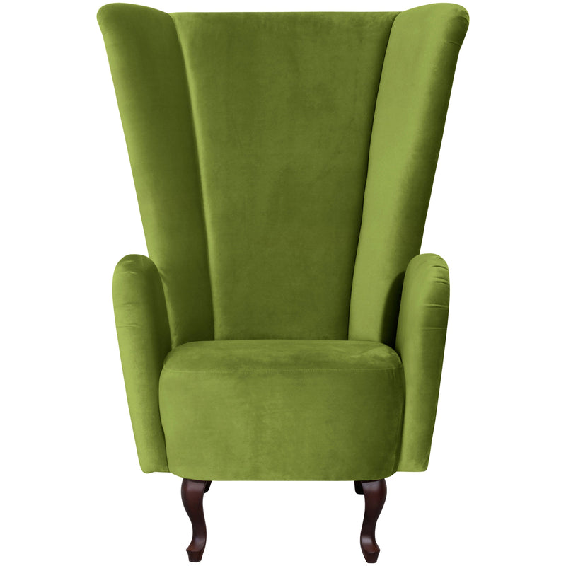 Max Winzer high-back chair Aurora olive