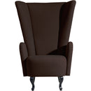 Chaise à dossier haut Max Winzer Aurora chocolat