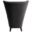 Chaise à dossier haut Aurora noire de Max Winzer