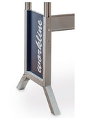 Bedrunka+Hirth Workline-Arbeitstisch Breite 3000 mm, höhenverstellbar mit Klemmfeststellung