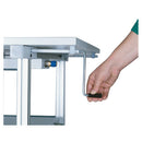 Bedrunka+Hirth Workline work table width 3000 mm, height adjustable with crank lock