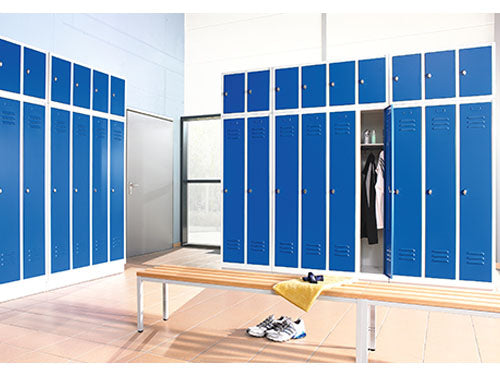 Armoire Bedrunka+Hirth avec base de 100 mm de hauteur, largeur des compartiments en mm : 300