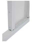 Bedrunka+Hirth Tisch workergo C-Fuß mit Klemmfeststellung