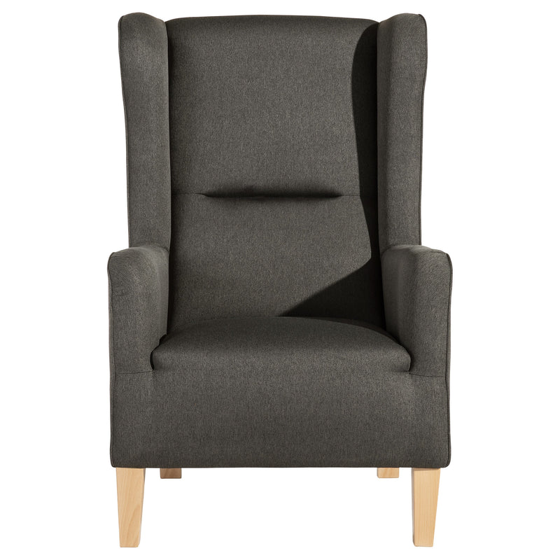 Max Winzer wingback armchair Baldwin anthracite