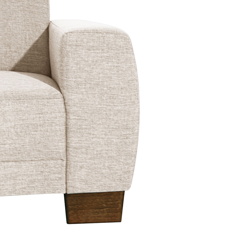 Max Winzer corner sofa left with 2.5-seater sofa right Blackpool cream