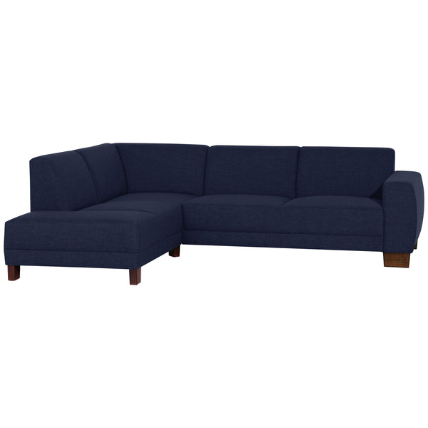 Max Winzer corner sofa left with sofa 2.5-seater right Blackpool dark blue