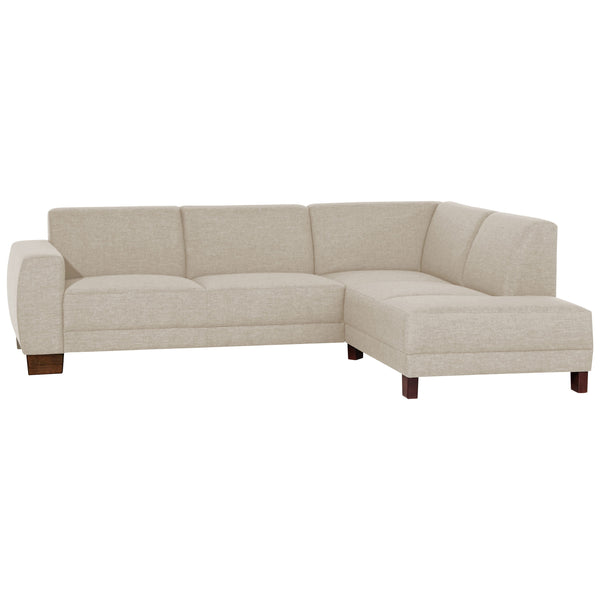 Max Winzer 2.5-seater sofa left with corner sofa right Blackpool cream