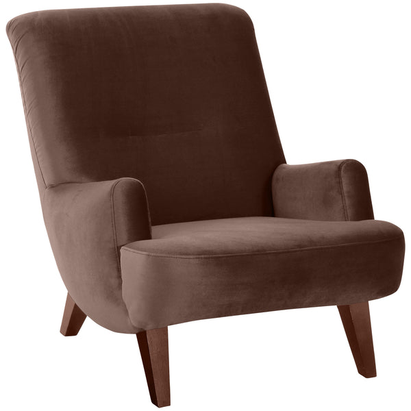 Max Winzer armchair Brandford brown